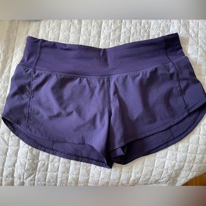 Lululemon speed short size 4